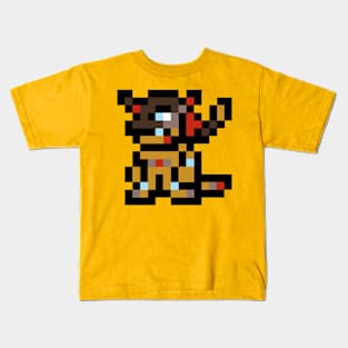 digimon agumon evolution kizuna pixel Kids T-Shirt